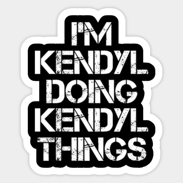 Kendyl Sticker by jasper-cambridge